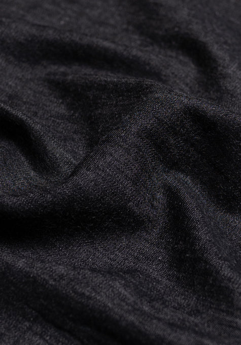 Black Denim Rinse Wash