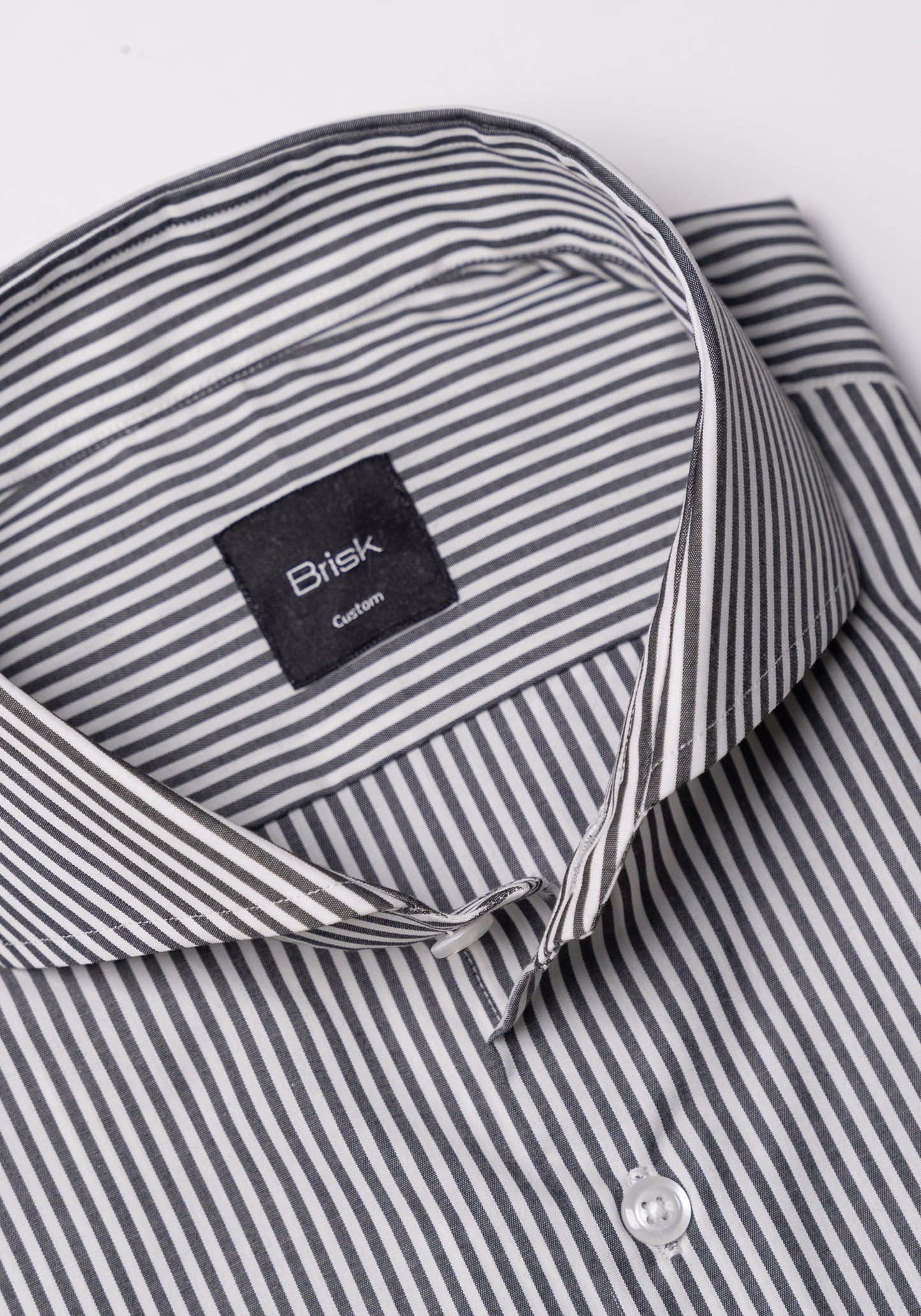 Charcoal Grey Bengal Stripes Shirt - Wrinkle Resistant