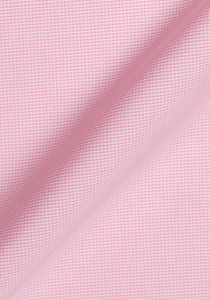 Egyptian Pink Houndstooth Shirt - Wrinkle Resistant