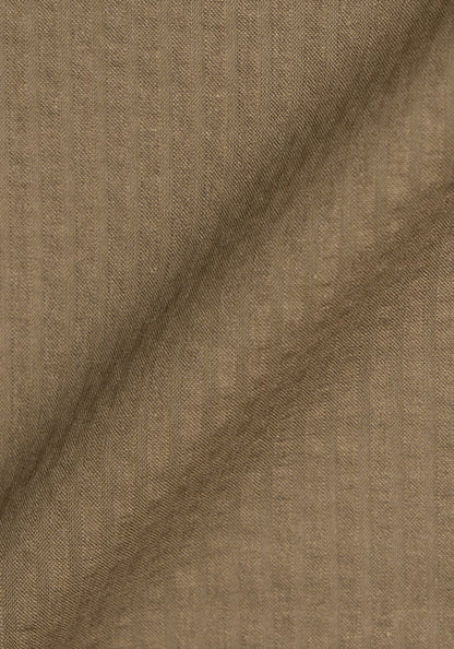 Greenish Taupe Seersucker