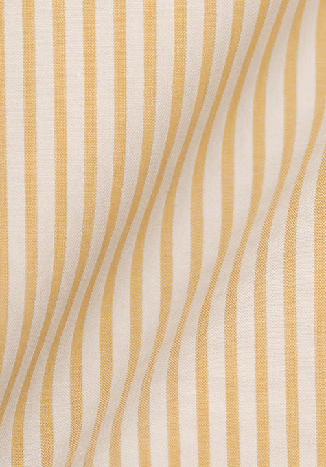 Light Mustard Seersucker Stripes
