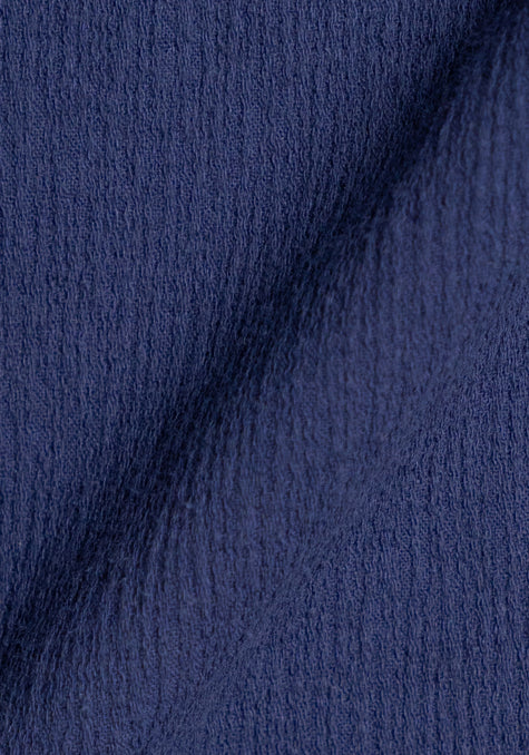 Midnight Blue Cotton Gauze
