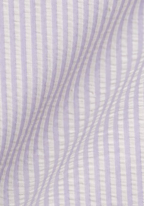 Pastel Lavender Seersucker Stripes
