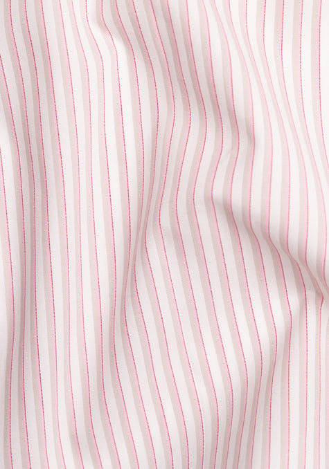 Pink Tan Stripes