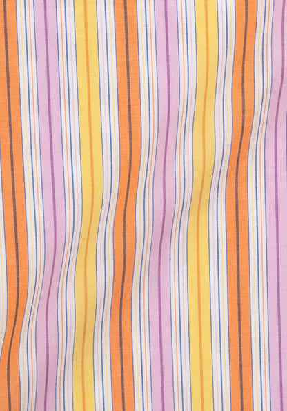 Fine Multi Color Stripes - Wrinkle Resistant