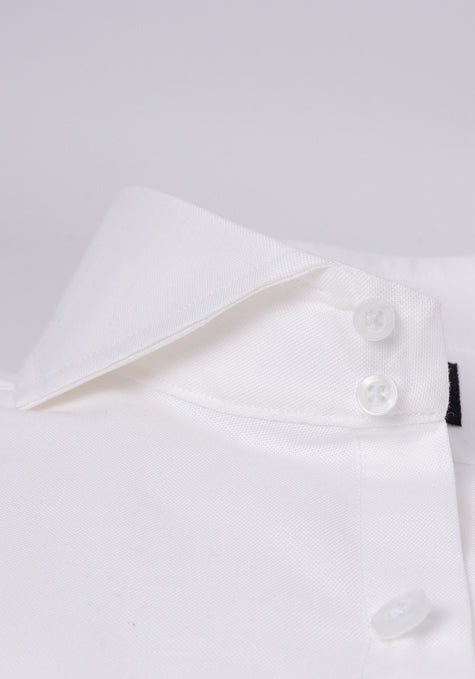 WHITE OXFORD SHIRT - HIGH CUT AWAY EXTREME COLLAR - SALE