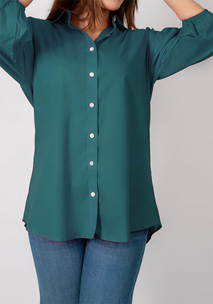 Emerald Lightweight Cotton Shirt