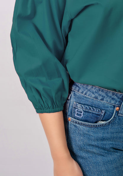 Emerald Lightweight Cotton Shirt